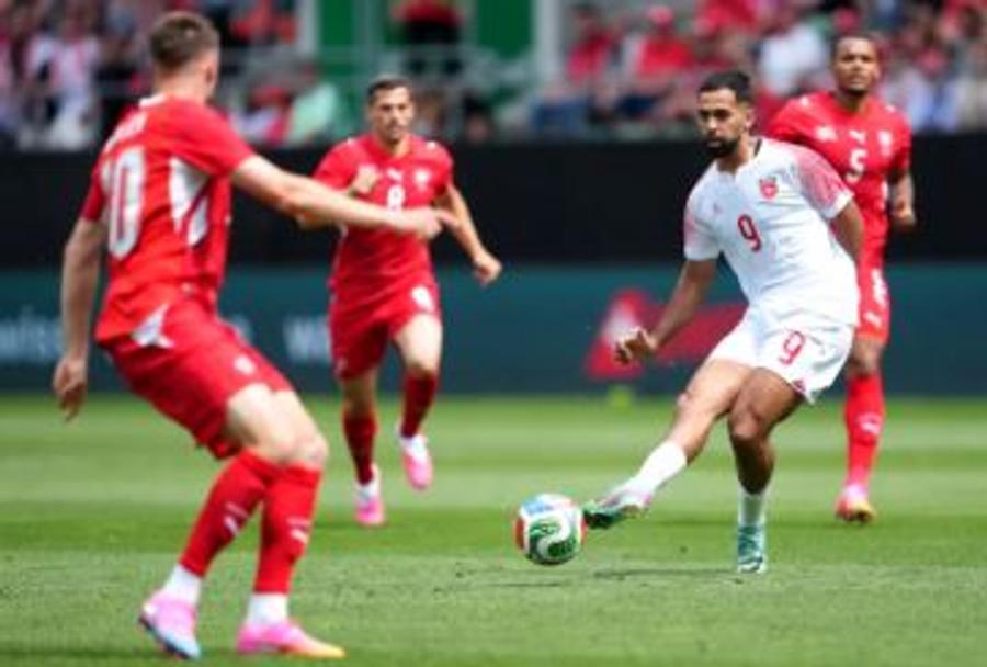 منتخب الأردن يسقط أمام سويسرا برباعيةاستعدادا للمونديال