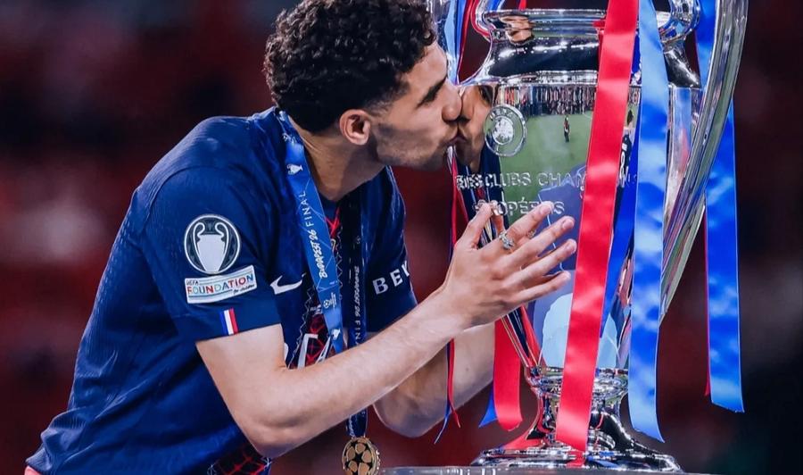 PSG : Achraf Hakimi entre dans la légende du football africain