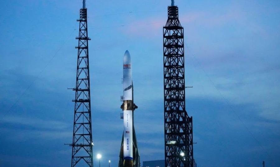 Blue Origin rocket explodes during engine test in Florida