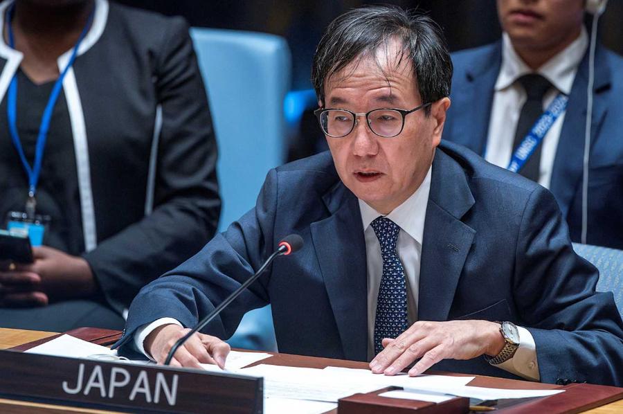 Japan rejects Russia criticism of military buildup at UN
