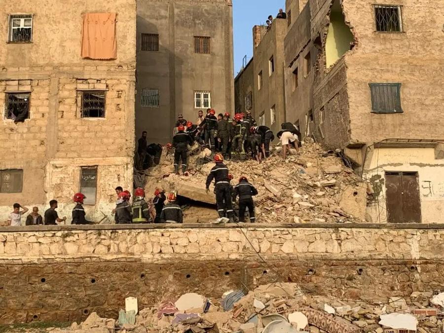 فاجعة فاس.. ارتفاع حصيلة ضحايا انهيار عمارة إلى 4 قتلى