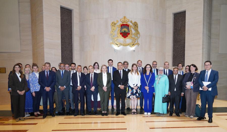 لجنة الخارجية تعقد اجتماعا مع مجموعة العمل مشرق - مغرب