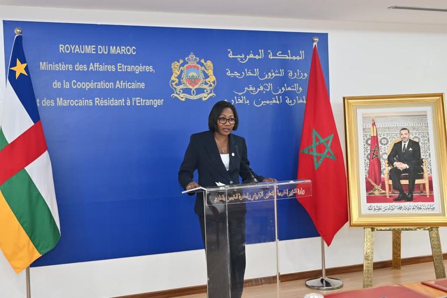 La Centrafrique réaffirme à Rabat son soutien à la souveraineté du Maroc sur le Sahara