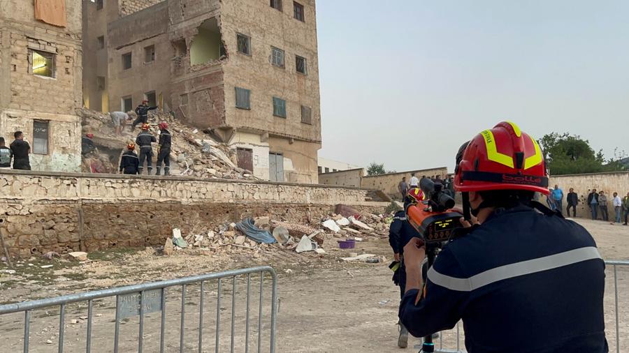 Fès : l’effondrement d’un immeuble à Ain Noqbi fait un mort et plusieurs blessés
