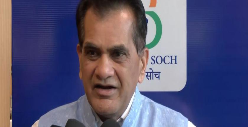 वैश्विक उथल-पुथल के बीच भारत की 6.6% की वृद्धि "बहुत अच्छा रिकॉर्ड" है: अमिताभ कांत