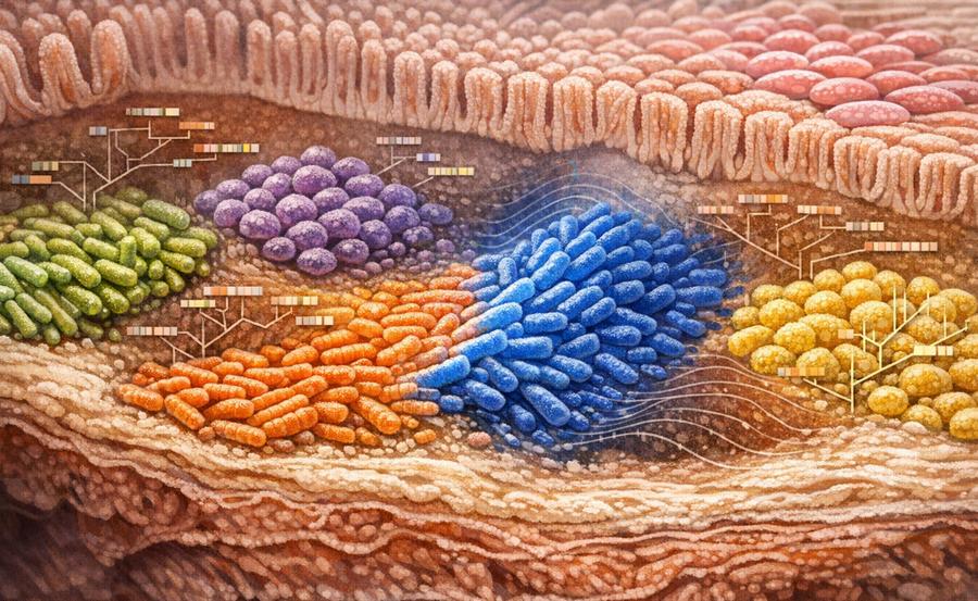 Bacterias intestinales forman linajes distintos vinculados a enfermedades, según un estudio