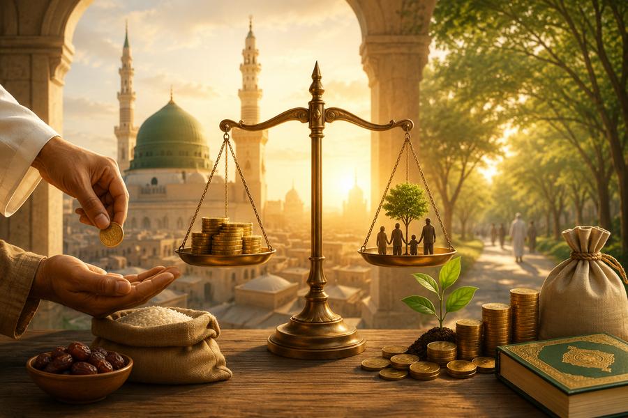 نظرة الإسلام إلى المال