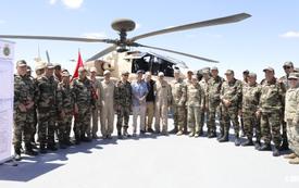 حفل تسلم الدفعة الثانية من مروحيات قتالية من طراز “أباتشي AH-64E”