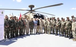حفل تسلم الدفعة الثانية من مروحيات قتالية من طراز “أباتشي AH-64E”