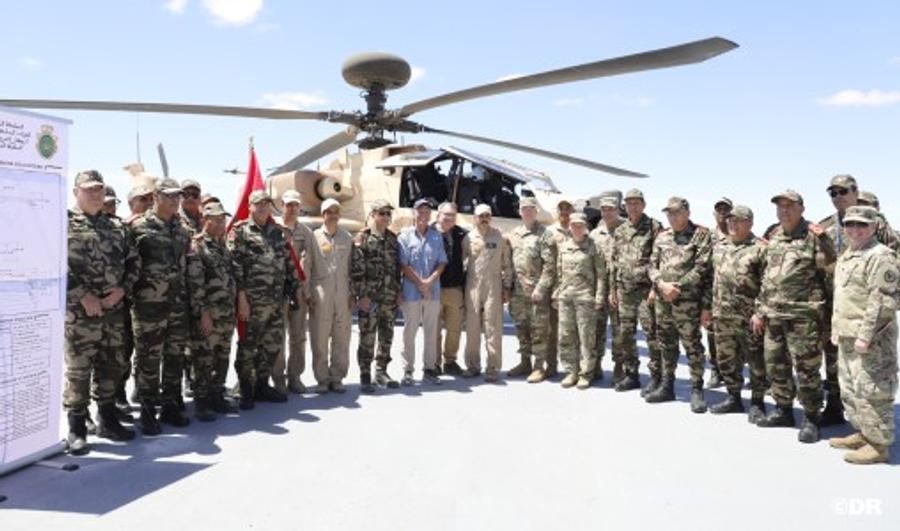 حفل تسلم الدفعة الثانية من مروحيات قتالية من طراز “أباتشي AH-64E”