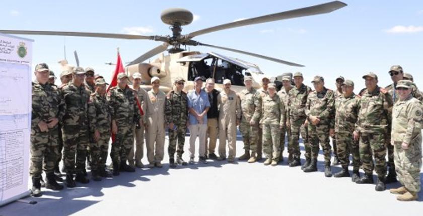 حفل تسلم الدفعة الثانية من مروحيات قتالية من طراز “أباتشي AH-64E”