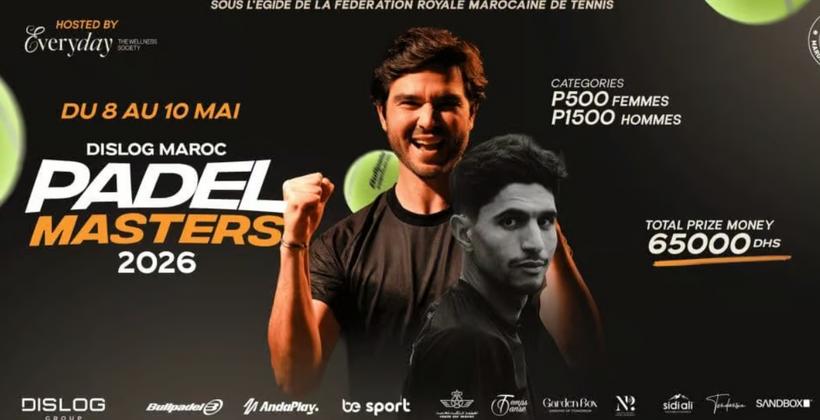 El Dislog Maroc Padel Masters abre su temporada 2026 en Bouskoura