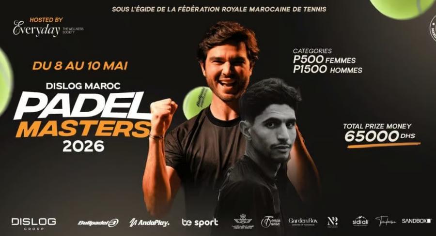 Dislog Maroc Padel Masters opens its 2026 season in Bouskoura