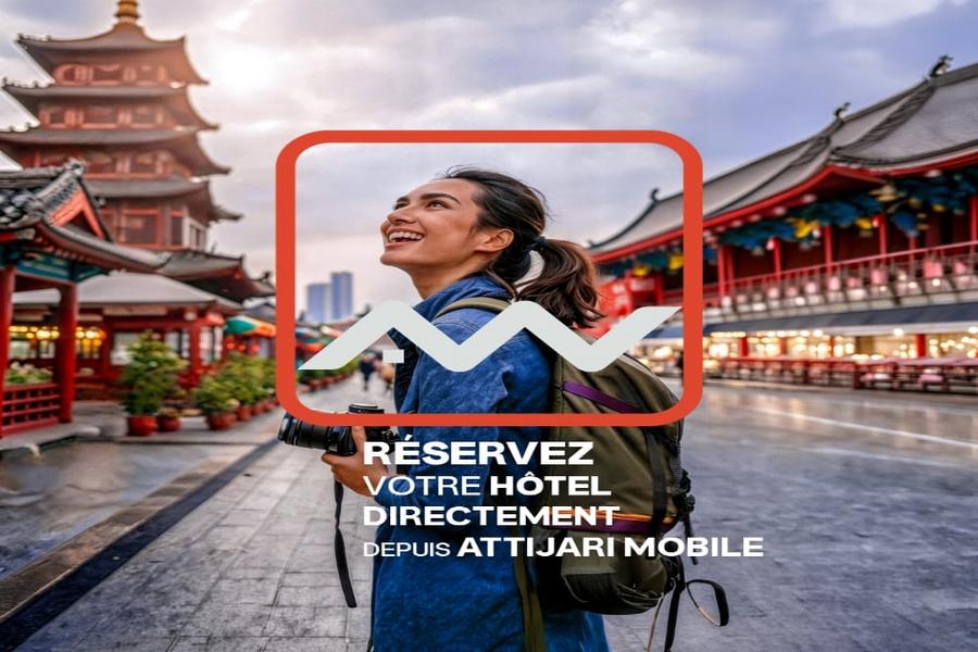 Attijariwafa bank transforme son application mobile en agence de voyage avec le géant Nuitée