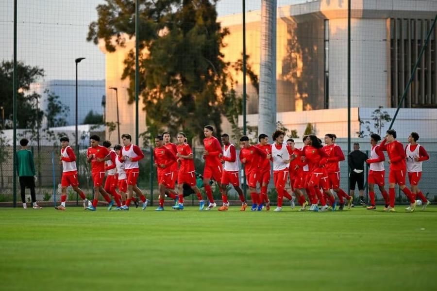 Morocco U17 squad intensifies preparations ahead of CAN opener