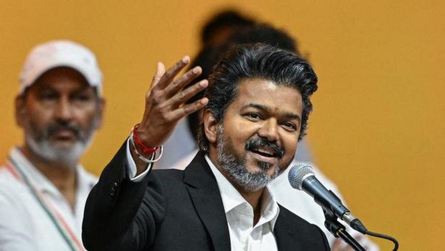 Bollywood star Vijay becomes head of Tamil Nadu government