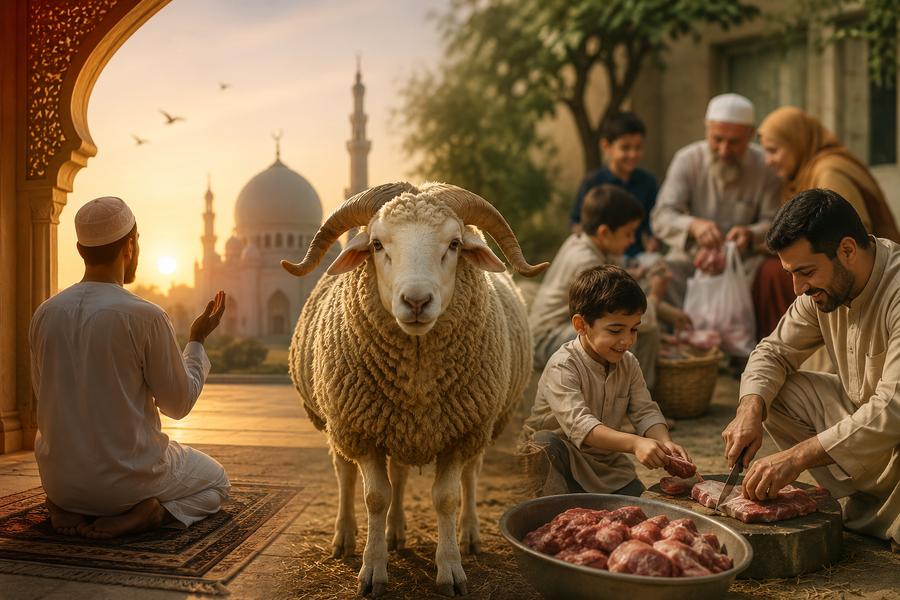 أضحية العيد بين العبادة والعادة