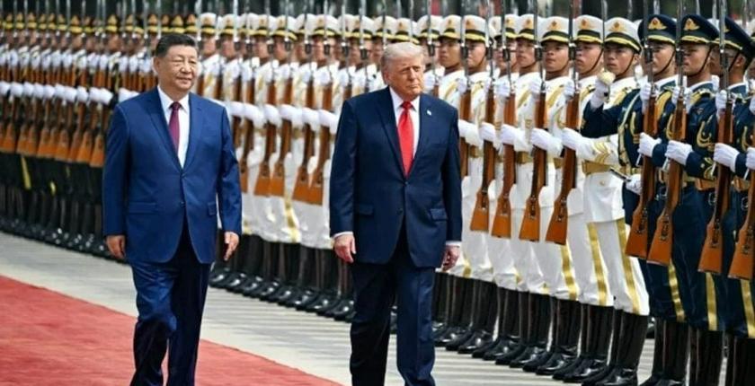 Trump quitte Pékin en revendiquant des accords commerciaux « fantastiques »