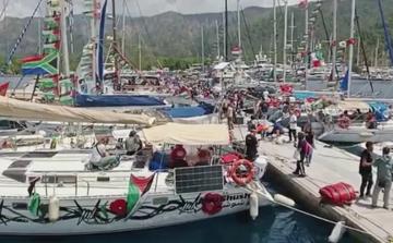 54 navios e mais de 500 ativistas partem em direção a Gaza no âmbito da “Flotilha da Resistência”