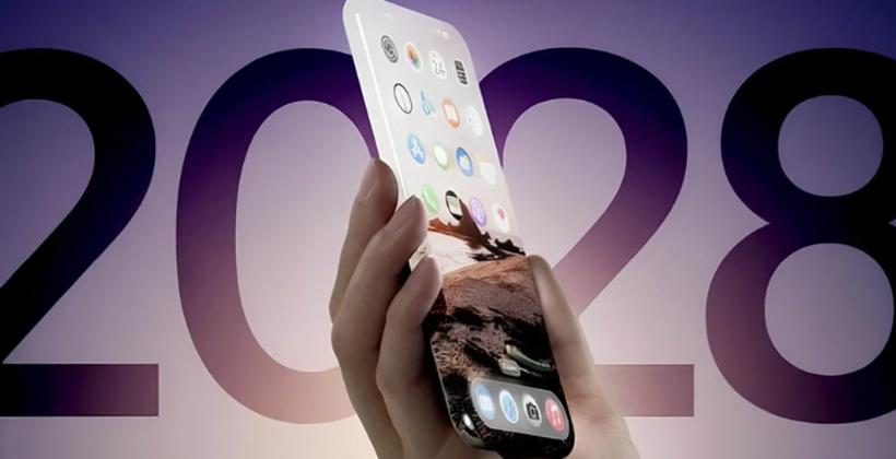 Apple, 2028 için çerçevesiz bir iPhone hazırlıyor