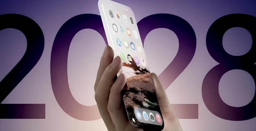 Apple, 2028 için çerçevesiz bir iPhone hazırlıyor