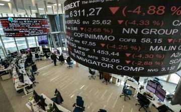 Forte baisse des bourses en Europe après une semaine sous tension internationale