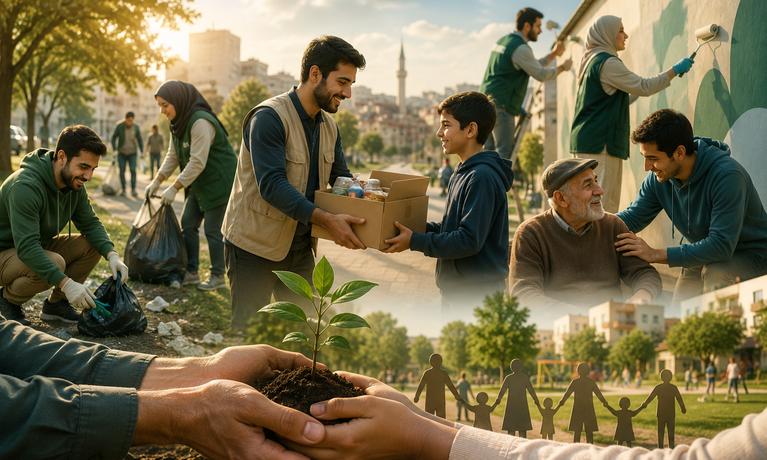 التطوع والعمل الخيري وأثره في تنمية المجتمع