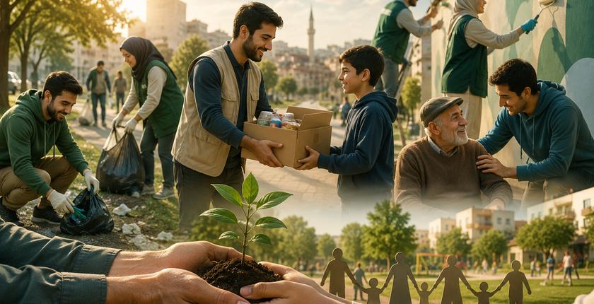 التطوع والعمل الخيري وأثره في تنمية المجتمع