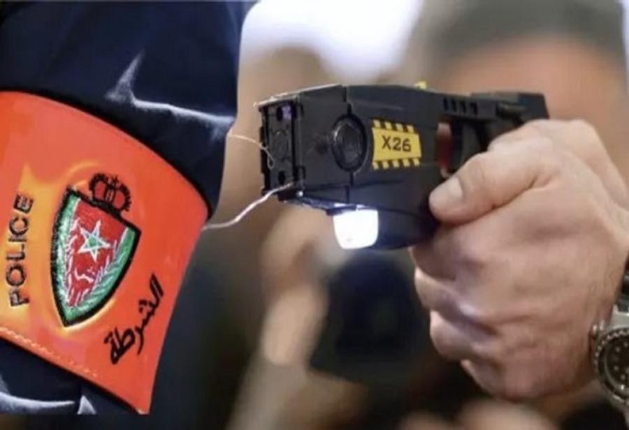 استعمال السلاح الوظيفي و”TASER” لتوقيف شخص خطير بفاس