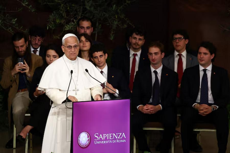 Pope Leo decries European military spending as “betrayal” of diplomacy