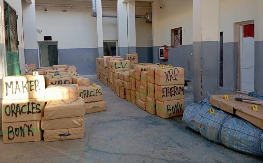Moroccan authorities seize 8.6 tonnes of cannabis resin in major Laayoune drug bust