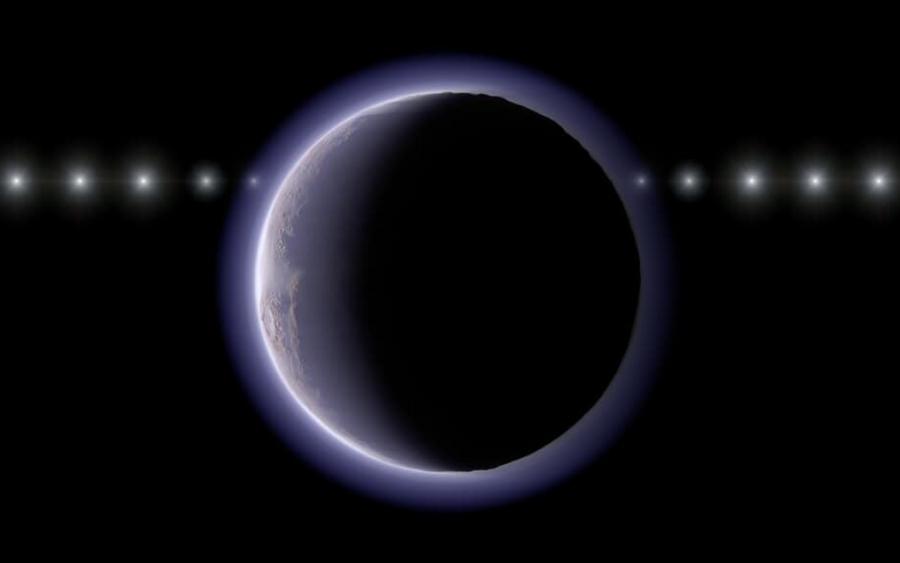 Astronomers detect an atmosphere around a tiny frozen world beyond Pluto