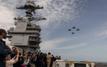 Le porte-avions USS Gerald R. Ford quitte la Méditerranée après un déploiement record
