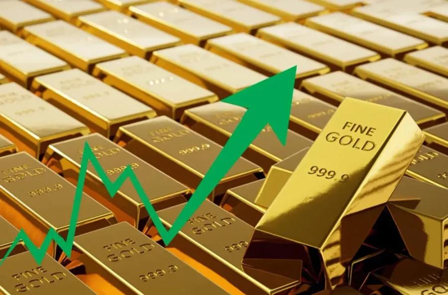 الذهب يرتفع بفضل آمال السلام في الشرق الأوسط