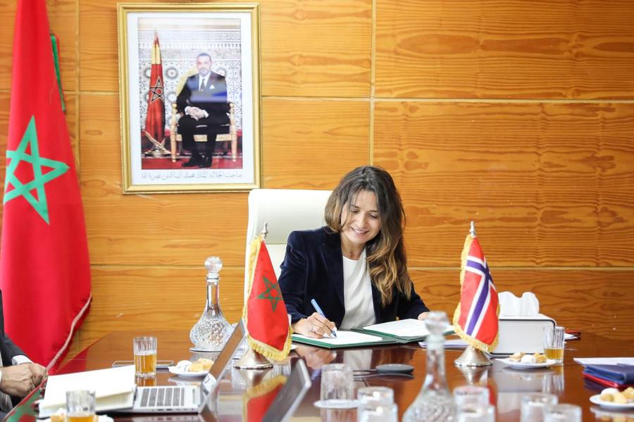 توقيع اتفاقية تعاون بين المغرب والنرويج لتطوير مشاريع الطاقات المتجددة