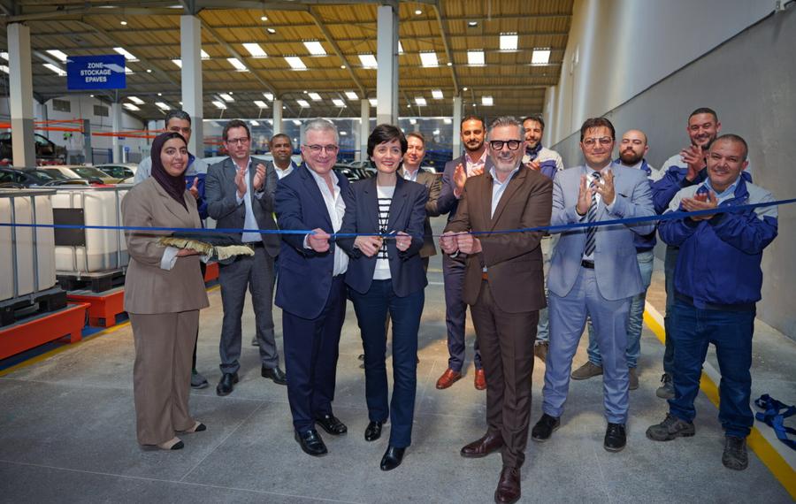 Stellantis opens circular economy dismantling center in Casablanca, a global third site
