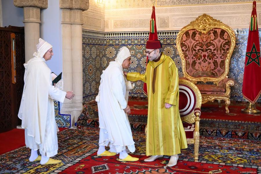 جلالة الملك يستقبل الأعضاء المعينين بالمحكمة الدستورية