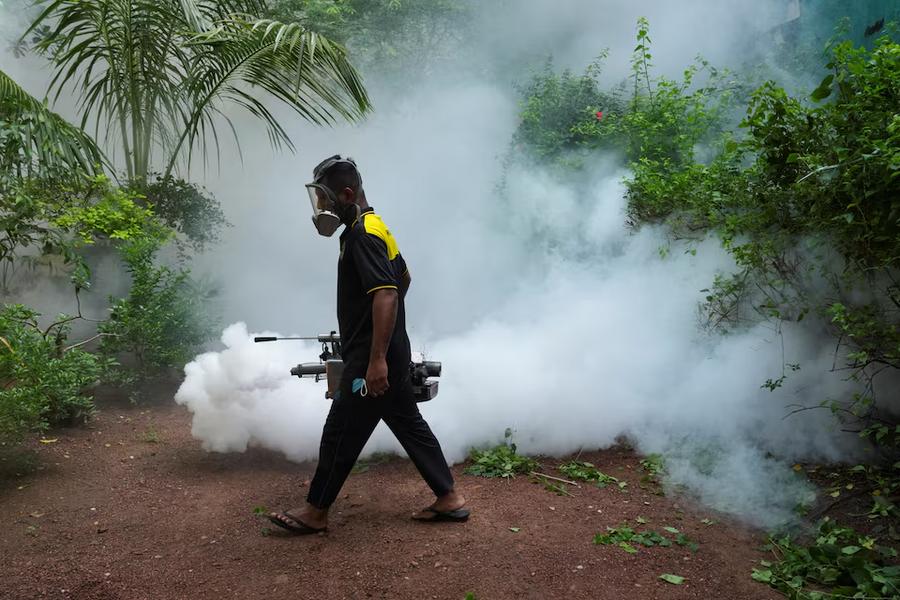 Dengue outbreak overwhelms Sri Lanka as cases surpass 44,000 amid post-cyclone conditions