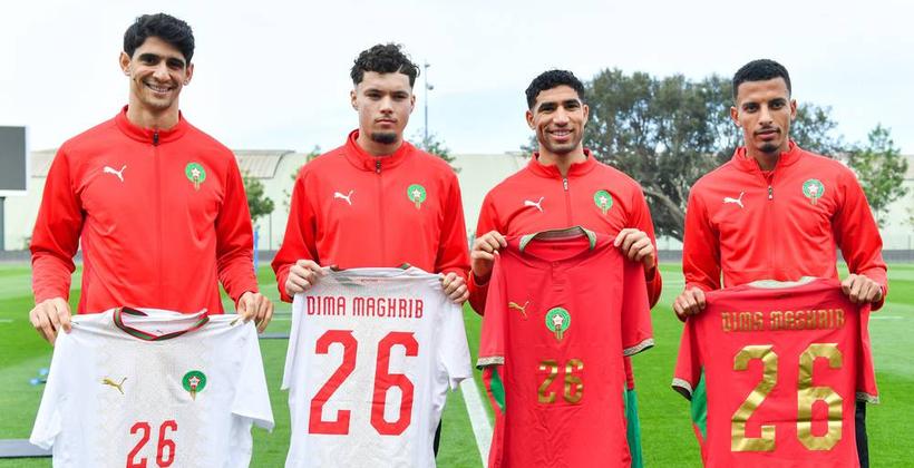 القميص المغربي يجذب أساطير الكرة البرازيلية