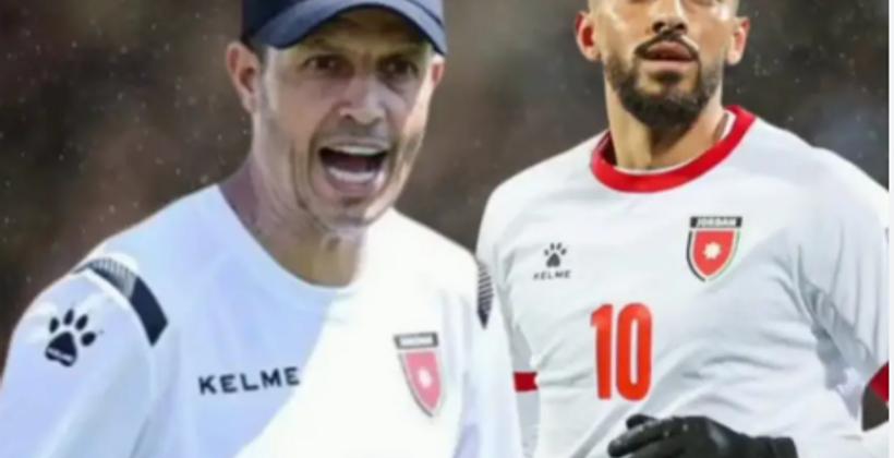 التعمري يقود قائمة منتخب الأردن في المونديال