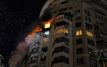 Russian strike sets Kyiv residential buildings ablaze