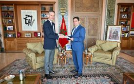 Maroc-France : le nouvel ambassadeur français remet ses lettres de créance à Nasser Bourita