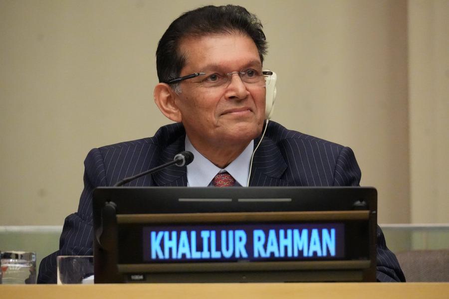 ONU : le Bangladais Khalilur Rahman élu président de la 81e Assemblée générale