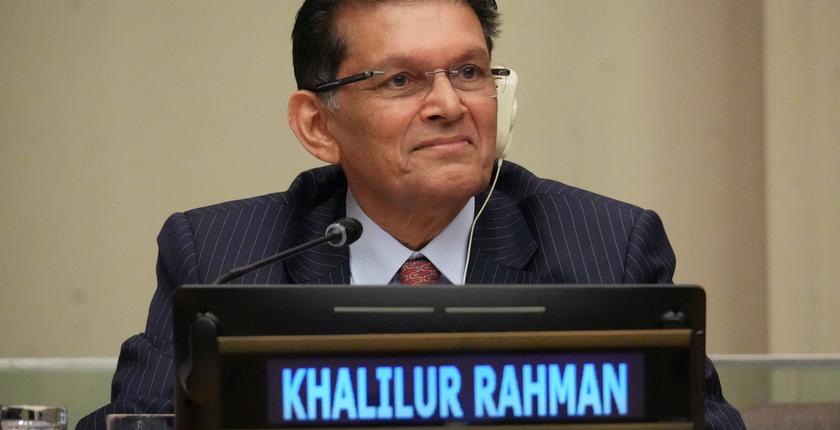 ONU : le Bangladais Khalilur Rahman élu président de la 81e Assemblée générale