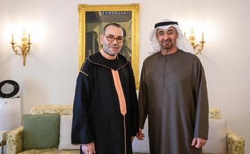 SM le Roi Mohammed VI reçu par Son Altesse Cheikh Mohammed Ben Zayed Al Nahyane à Rabat