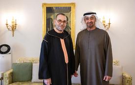 SM le Roi Mohammed VI reçu par Son Altesse Cheikh Mohammed Ben Zayed Al Nahyane à Rabat