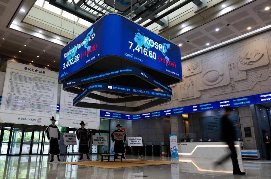 South Korea overtakes India to become sixth-largest stock market