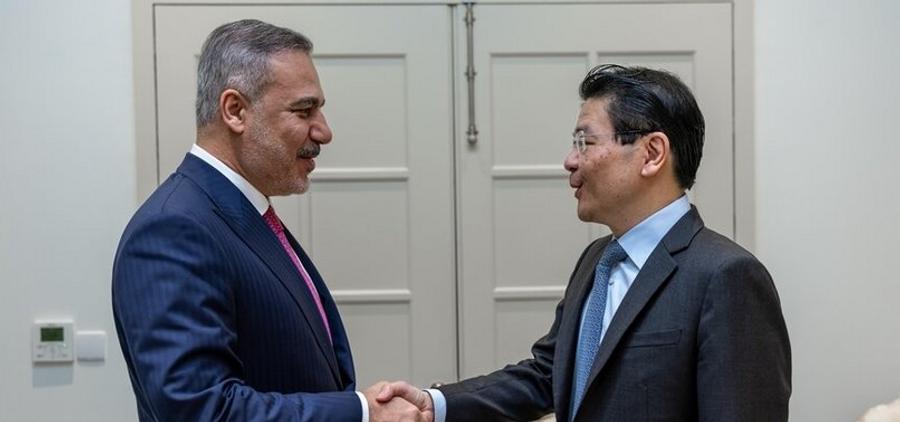 Turkish Foreign Minister meets Singapore leaders to strengthen bilateral relations