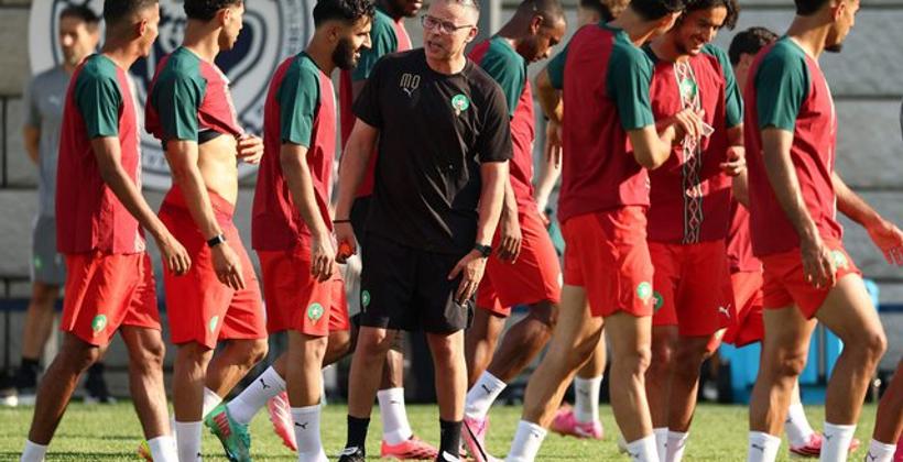 المنتخب المغربي يستأنف تحضيراته لمواجهة هايتي