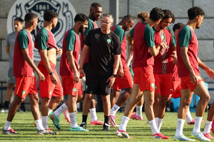 المنتخب المغربي يستأنف تحضيراته لمواجهة هايتي